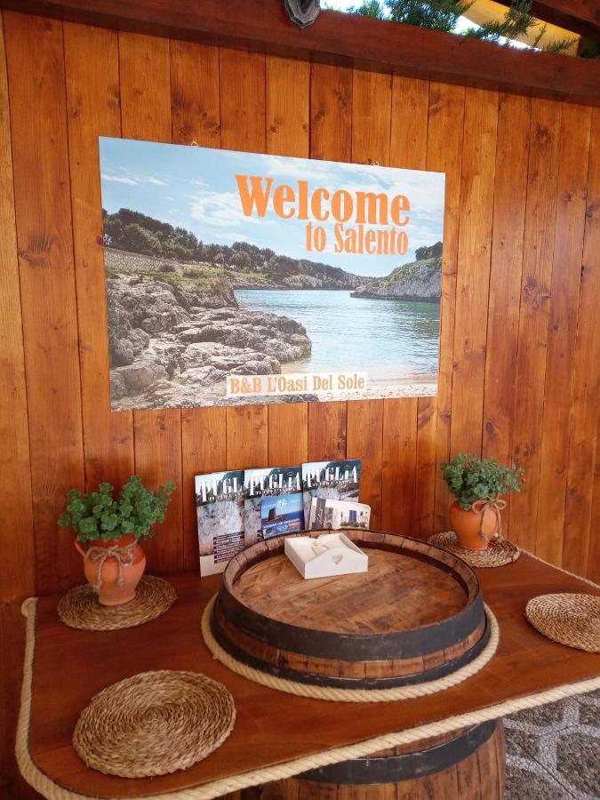 אוג'אנו לה קייזה B&B L'Oasi Del Sole מראה חיצוני תמונה